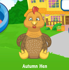 Webkinz Autumn Hen Virtual Adoption Code Only Messaged Webkinz Chicken Seasonal 
