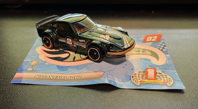2026 Hot WHEELS ,Nissan Fairlady, Green , Series 1 , Mystery Car