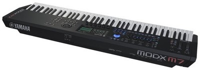 Yamaha MODX7 76-Key Semi Weighted Keyboard Synthesizer - Black for