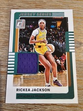 2025 Panini Donruss WNBA Rickea Jackson Jersey Series Patch #51 Sparks