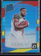 2017 Donruss Optic #192 O.J. Howard Red and Yellow