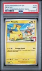 2023 POKEMON SVP EN-SV BLACK STAR PROMO 101 PIKACHU PLAY! EXCLUSIVE PSA 9 0316