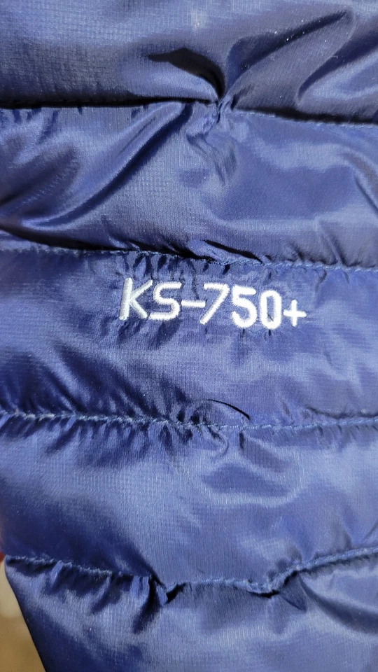 Chaqueta acolchada Karrimor KS-750+ Elite plumón de ganso azul talla XL Foto 3 de 3