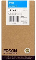 Original Epson T6122 Cyan 220Ml Stylus Pro 7400 9400 7450 9450 Ovp Datum 2023-24