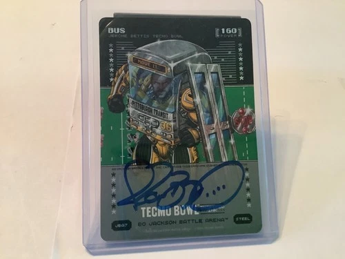 2026 Bo Jackson Battle Arena Tecmo Bowl Bus Jerome Bettis Auto