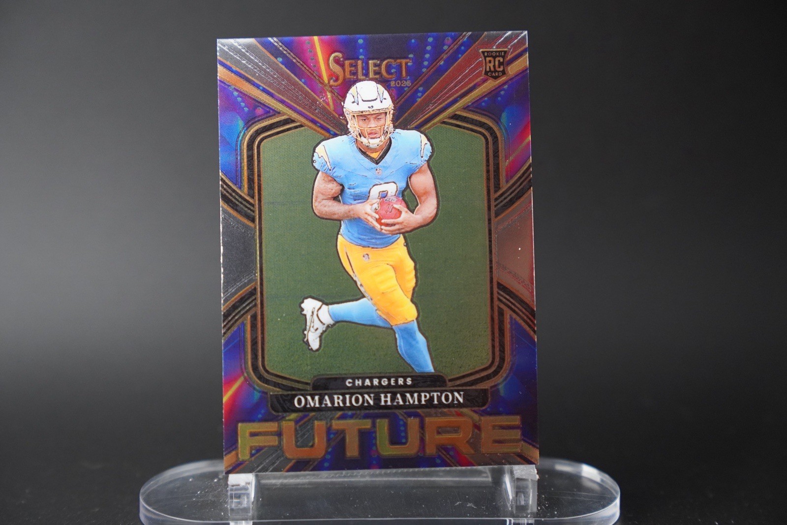 2025 Panini Select - Select Future Omarion Hampton #13 (RC)