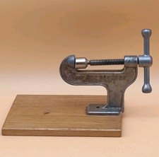 Lee's Nut Cracker w/ Wooden Base - LEE MFG. Dallas Texas