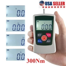 Push Pull Tester 300N Digital Force Gauge Dynamometer Meter For Lab Tension Test
