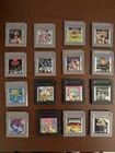 New Listing16 Game Lot Game Boy TESTED Star Wars Yoshi WWF SOLAR STRIKER NBA Centipede