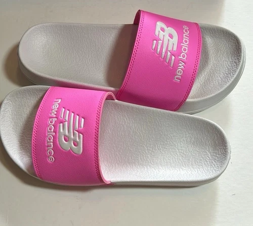 NEW BALANCE 50 V1 sandalo unisex slide taglia uomo 8 donna 9 5 rosa vibrante SUF50VP1