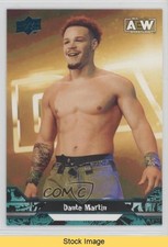 2023 Upper Deck AEW All Elite Wrestling Teal Dante Martin #47 READ 6kv
