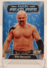 2022 Upper Deck AEW Main Features #MF-29 Dax Harwood wrestling card