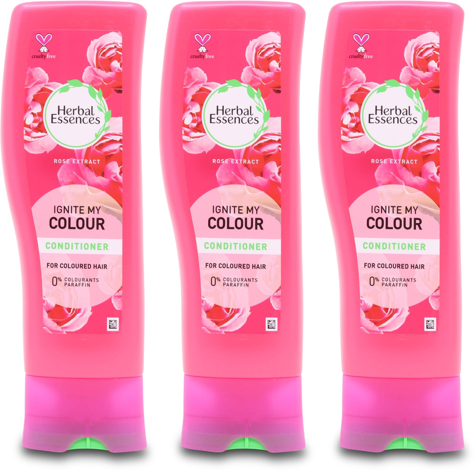 Herbal Essences Ignite Colour Rose Conditioner 400ml Hair Care