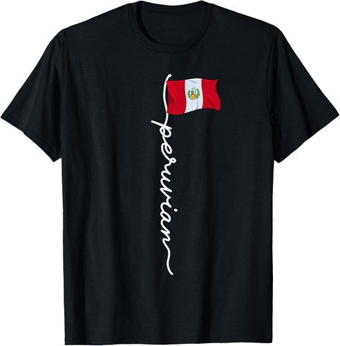 Peru Signature Camiseta Peruana Sudadera con Capucha, Pequeña, Negra - Imagen 1 de 3