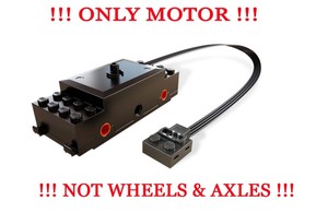 Details About Lego Train 88002 Power Functions Engine Motor New Wo Wheels Axles