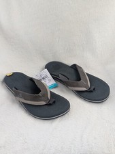 Size 9 Men's Reef Cushion Dawn CI3766 Flip Flop Slip On Brown/Tan Sandals