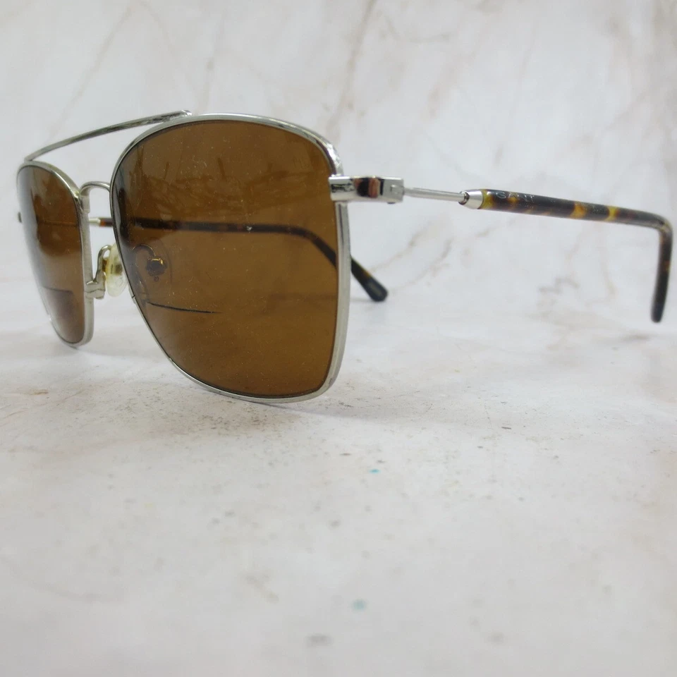 Armação de óculos Gant GA3194-3 010 masculina prata metal aro completo quadrado 58-17-150 - Imagem 2 de 4