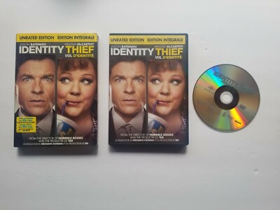  Identity Thief (DVD, 2013) Slipcover included