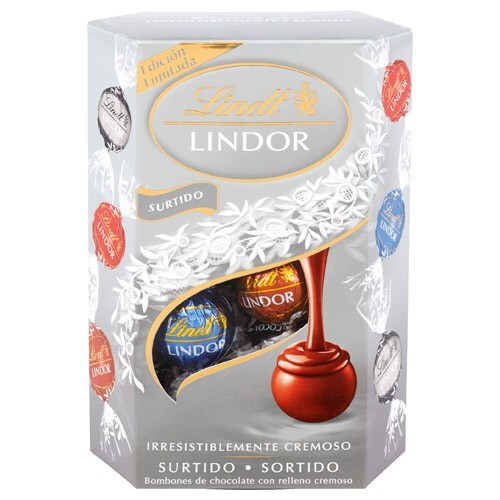 Lindt LINDOR Praliny Assortment, Assorted Milk Chocolate Candies