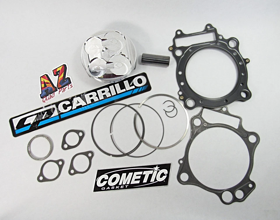 06+ TRX450R TRX 450R 96mm 14:1 CP Stock Bore Full Race Coated Piston & Gaskets - Image 2 of 4