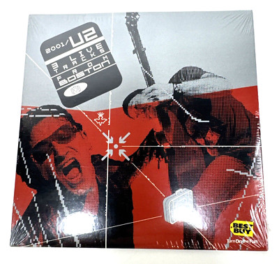 U2 - 3 Live Tracks from Boston CD 2001 EP Best Buy Interscope (NEW SEALED)