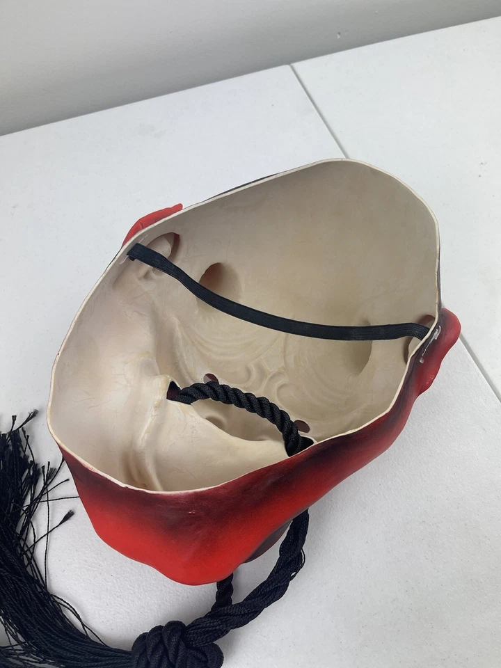 Японская маска праджна реквизит для косплея дьявол призрак рога веревка маска для лица на Хэллоуин - Изображение 2 из 3