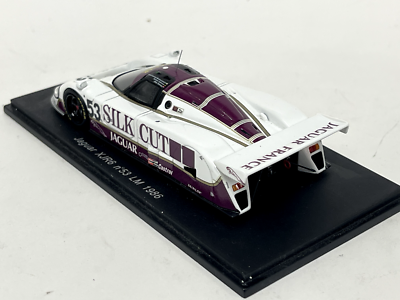 Jaguar XJR6 n53 LM 1986 ミニカー 1/43 Spark Jaguar XJR6 Silk Cut car #53 1986 24 Hours of LeMans