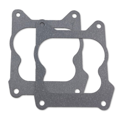 Pair Open Center Edelbrock/Rochester Quadra-Jet Carb Base Gasket Carburetor 4BBL