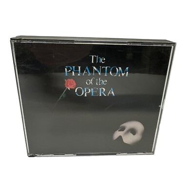 Phantom of the Opera CD Musical Original London Cast 80s 2 Disk Studio Recording