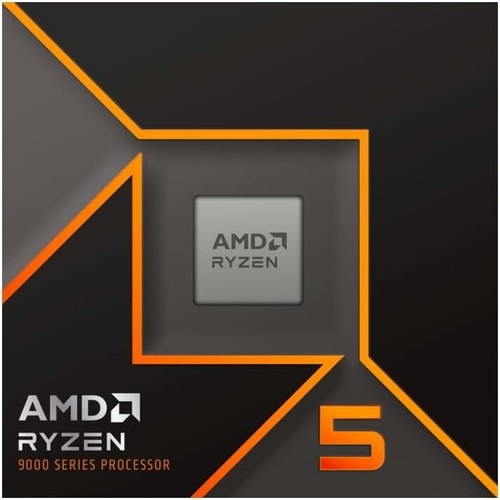 AMD Ryzen 5 9600X Processor, 6-Core, 3.9GHz (5.4GHz Turbo), AM5, 65W, 38MB Cache - Picture 2 of 4