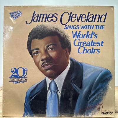 NEW SEALED! James Cleveland Sings with the World's Greatest Choirs SGL7059 '80