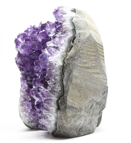 745g Amethyst Geode Cluster Natural Purple Quartz Gemstone Druzy Specimen Brazil - Picture 2 of 5