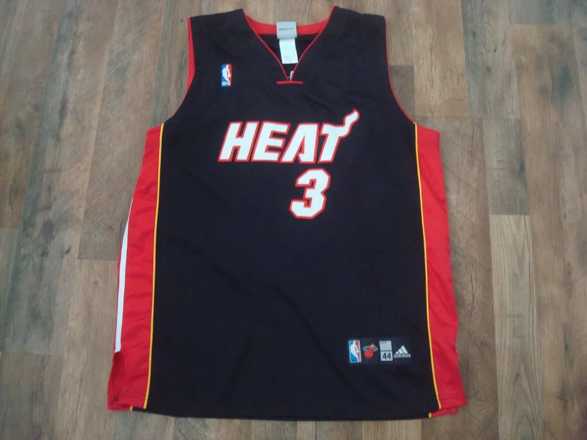 Miami Heat Dwayne Wade Jersey authentic jersey 3 size 44 NBA Basketball Vintage