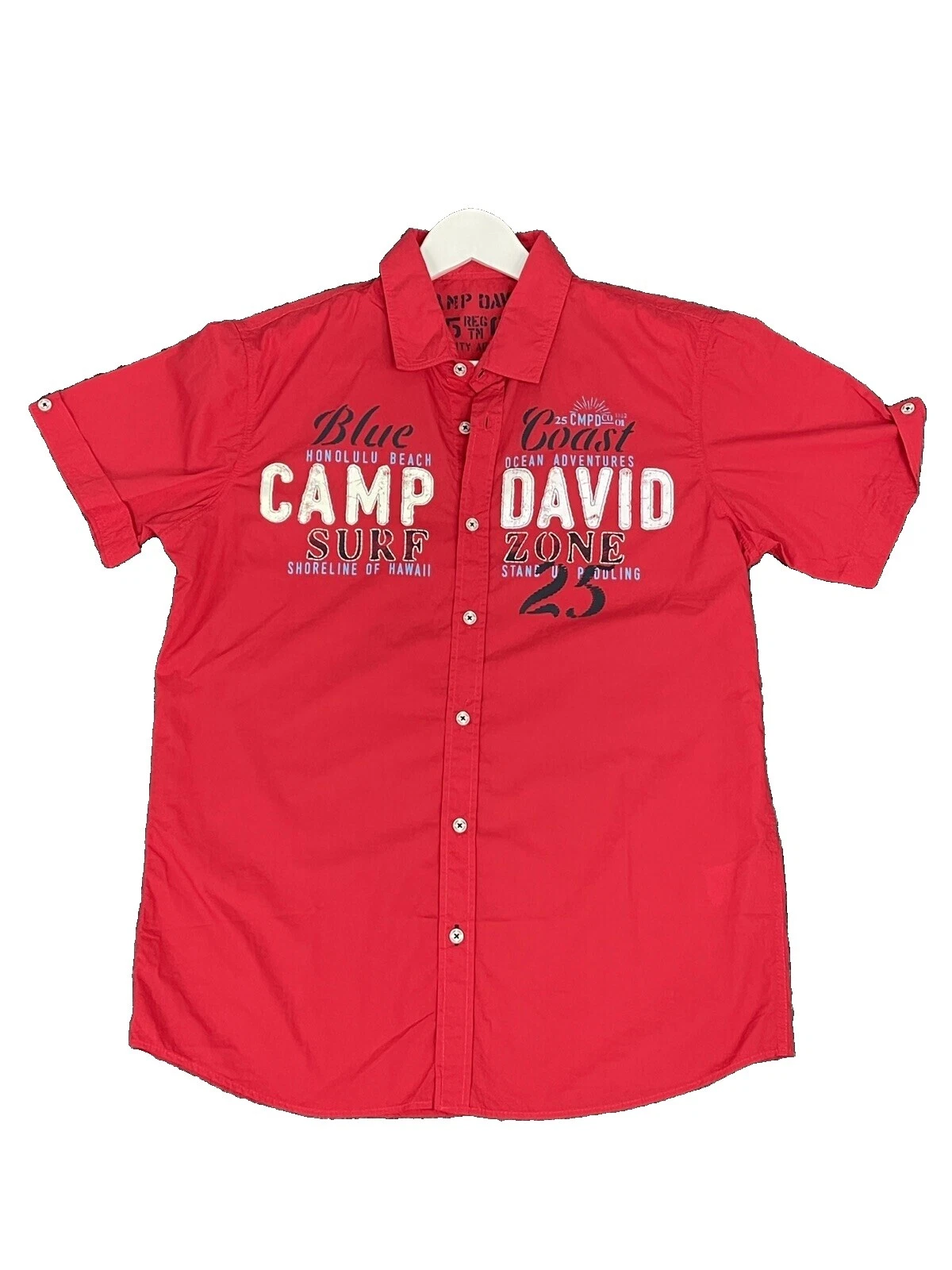 Regular Size L Camp David Shirts for Men