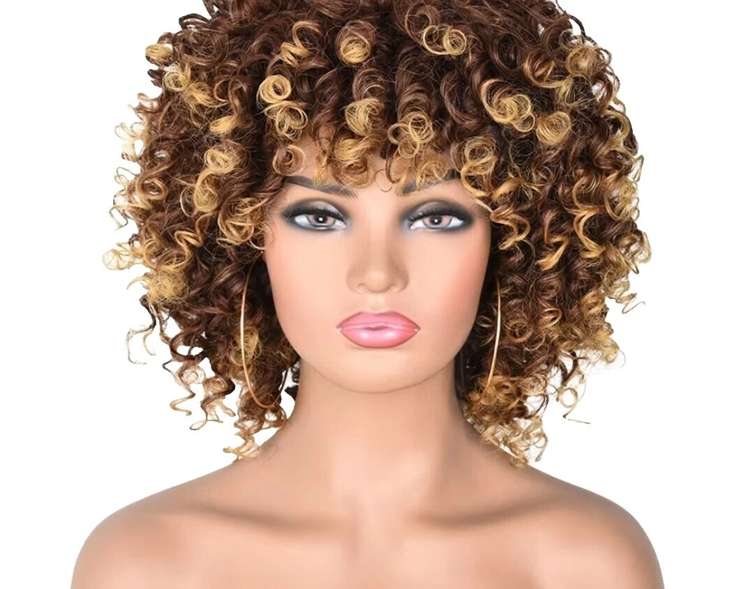 Moda Kinky-Curly pelucas y postizos