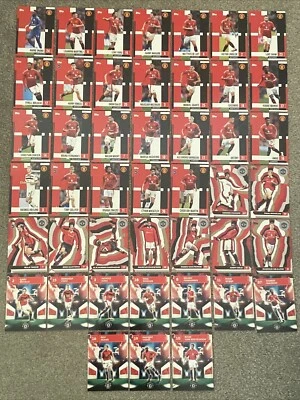 Topps Manchester United Team Set 2025 Complete Base Card Sets 1-45 Inc Rookies - Image 1 of 4