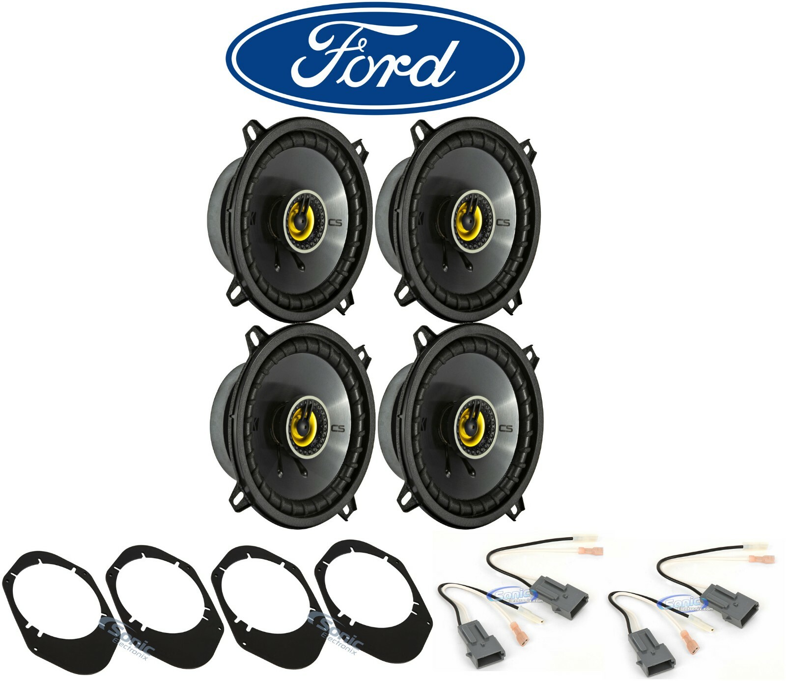 Заводская Полная замена автомобильного динамика Kicker 525 для Ford F-150 Heritage 2004 года выпуска 27190₽