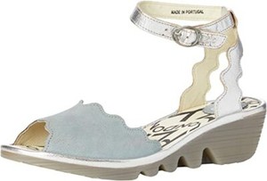 fly silver sandals