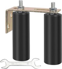 6 Gate Roller Guide with L-Bracket Universal Adjustable Heavy Duty Sliding Gate