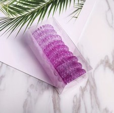 Hair Tie 9pc Spiral Gradient Small Stretch School Girl Casual Party Trendy Coils