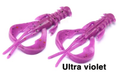 Crazy Fish Nimble Creature Köder 2,5'' 6,5cm Ultra Violett in der Farbe