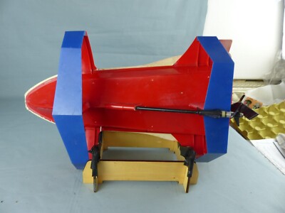 Modélisme bateau NIKKO SHOCKWAVE modifié , 45 cm , testé OK