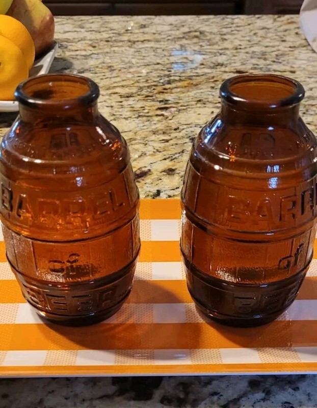 Barrel Of Beer Brown Bottle