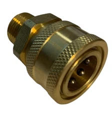 Pressure Washer 1/4 NPT Male QC Quick Connect Socket Coupler