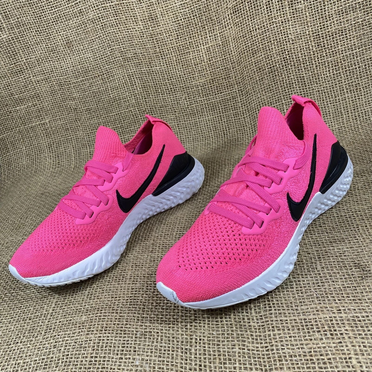 importar Cuidar consonante Nike Epic Running Shoes React Flyknit Hot Pink Women&#039;s Size 6.5 | eBay