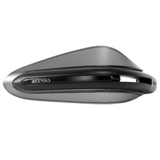 COPPIA PARAMANI DUAL ROAD NERE UNIVERSALE DA 13,6 A 19 MM PREDISPOSIZIONE LED