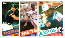 1985 Topps Tiffany Baseball (401-600) / Pick Cards - Build Set / Buy4+ Save20%