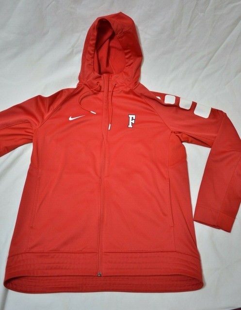 Nike Men's Large THERMA FIT RED Full Zip Jacket | eBay