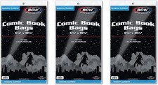 Current/modern Comic Bags - 300 Ct Acid-free Modern Comic Bags For Current