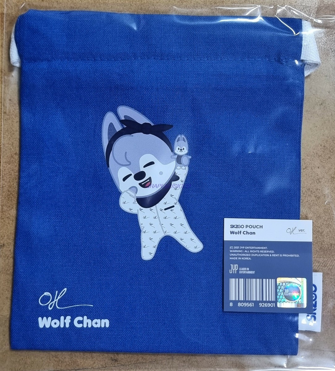 Stray Kids SKZ OFFICIAL GOODS SKZOO POUCH 애 ver. SEALED | eBay
